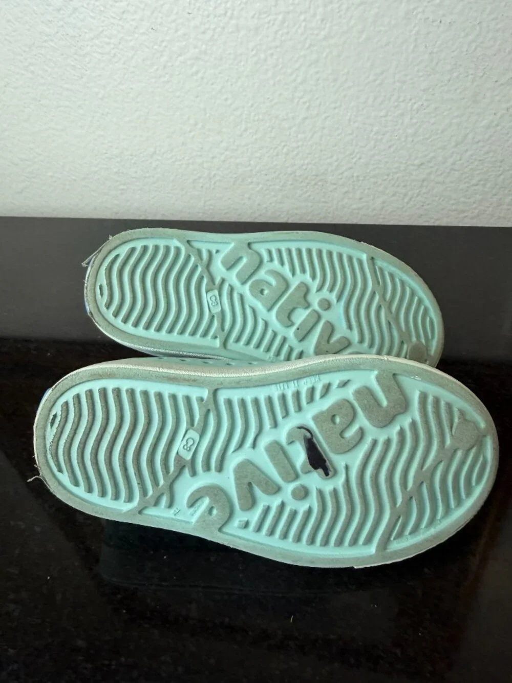 Native Shoes Unisex-Child Jefferson‎ Juniper Aqua (Toddler) Sneaker (C8)